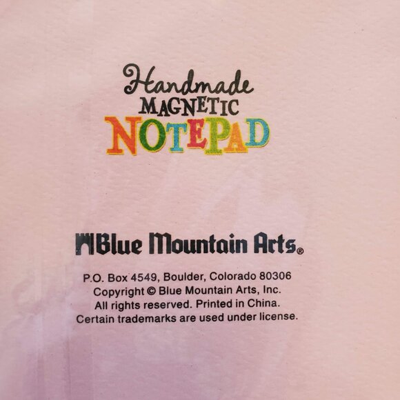 Blue Mountain Arts You Are a Very Special Person Handmade Magnetic Notepad - Picture 4 of 8